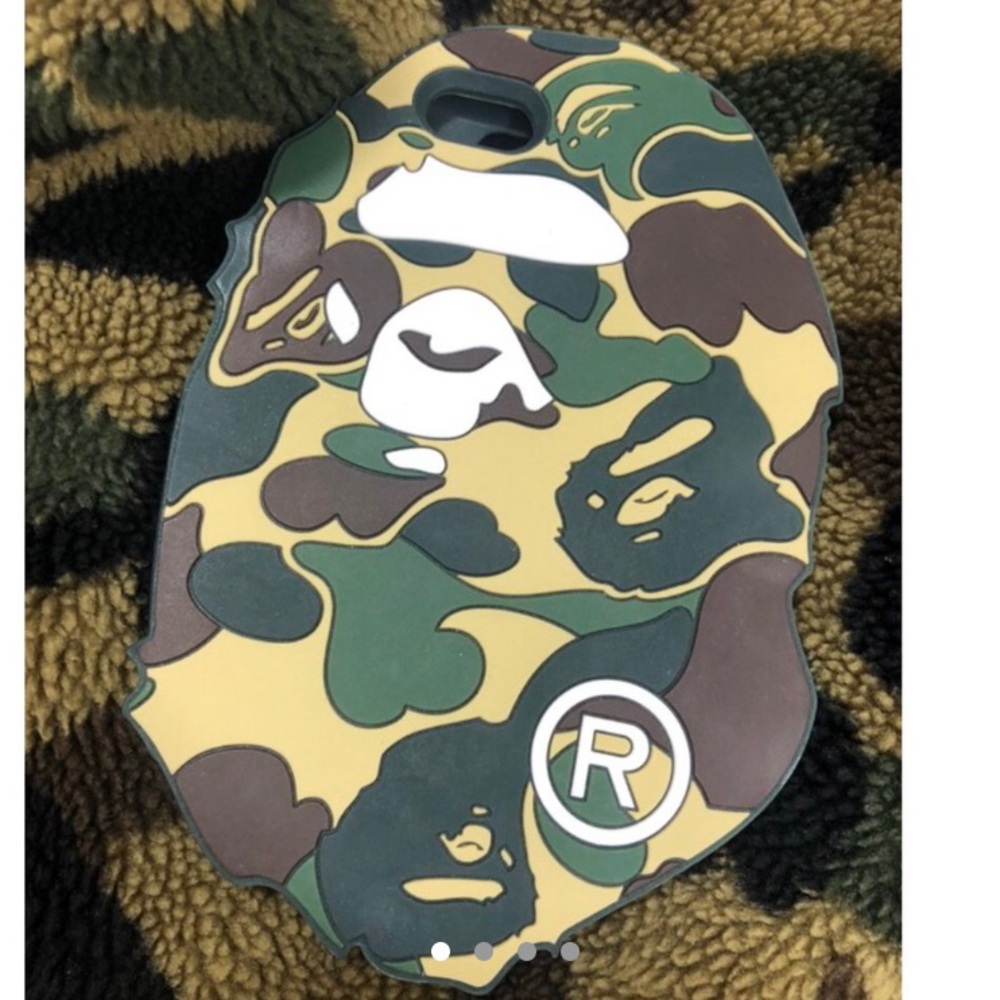 Authentic ABC CAMO BAPE HEAD Iphone Case